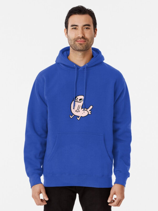 Pink DickButt Meme Pullover Hoodie - Image 25