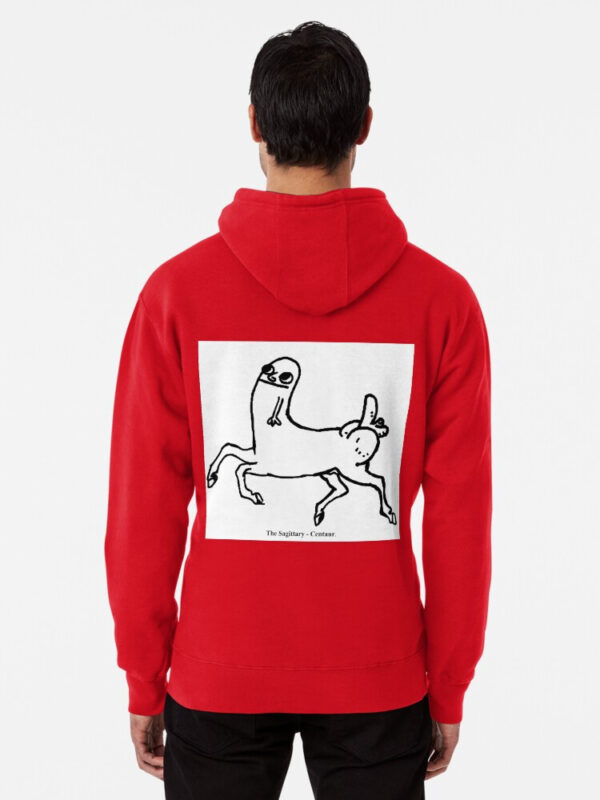 Dickbutt Centaur Pullover Hoodie - Image 9