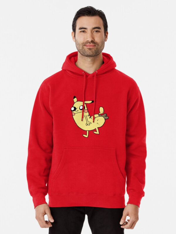 Pikabutt Pullover Hoodie - Image 7