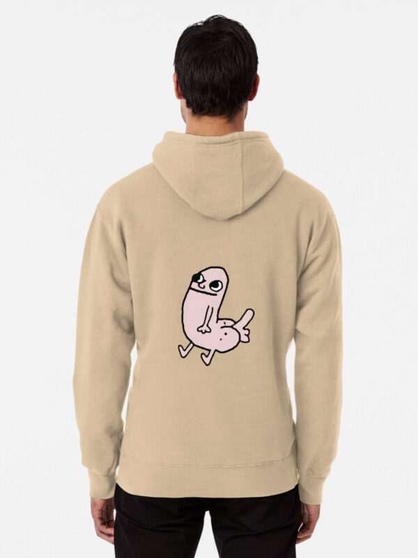 Pink DickButt Meme Pullover Hoodie - Image 30