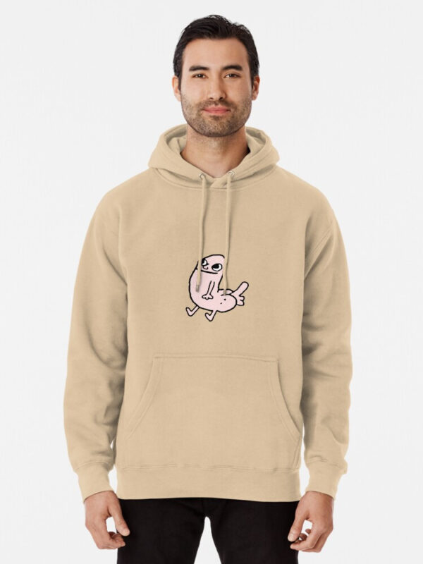 Pink DickButt Meme Pullover Hoodie - Image 28