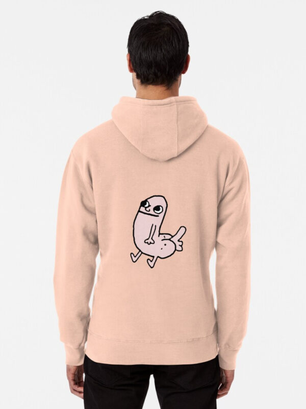 Pink DickButt Meme Pullover Hoodie - Image 33
