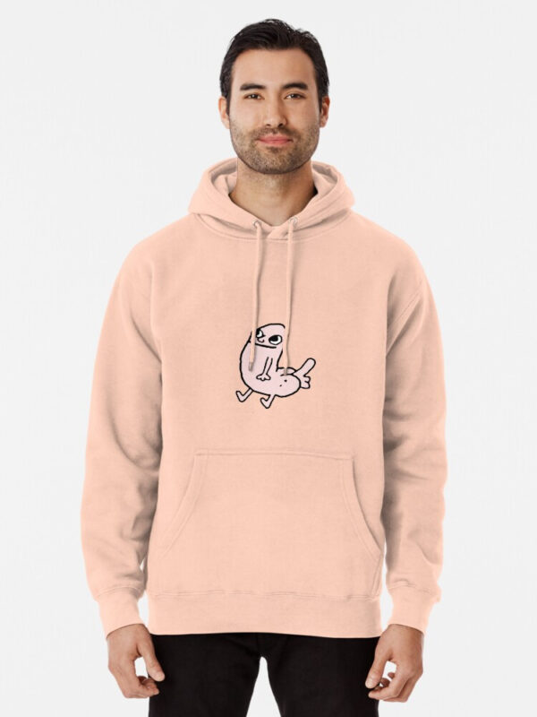 Pink DickButt Meme Pullover Hoodie - Image 31