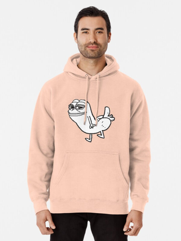 Pepe Dickbutt Pullover Hoodie - Image 31