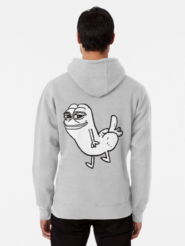 Pepe Dickbutt Pullover Hoodie - Image 15