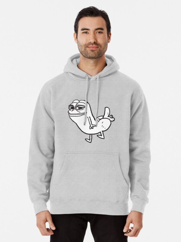 Pepe Dickbutt Pullover Hoodie - Image 13