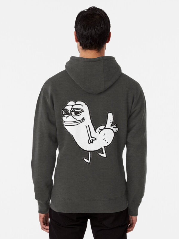 Pepe Dickbutt Pullover Hoodie - Image 12