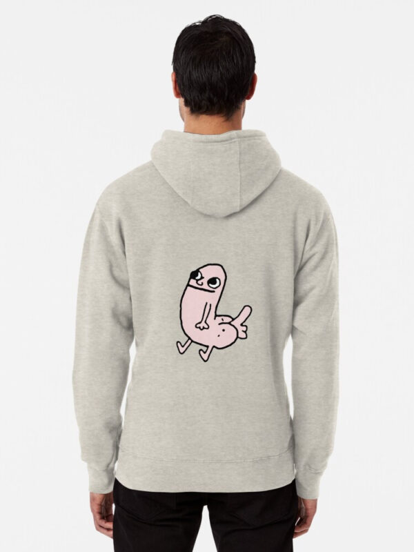 Pink DickButt Meme Pullover Hoodie - Image 18