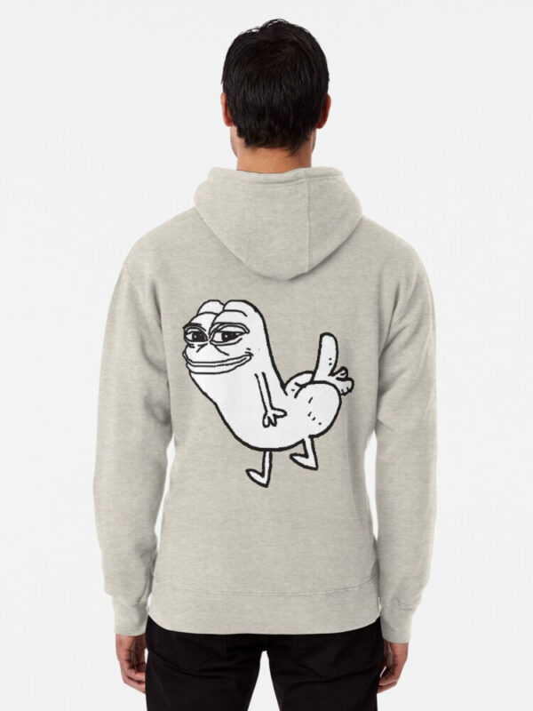 Pepe Dickbutt Pullover Hoodie - Image 18