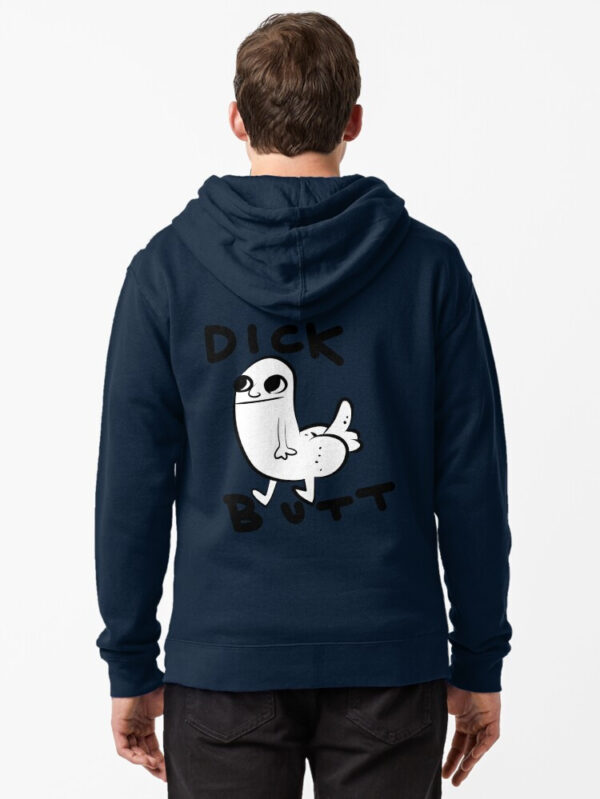 Dickbutt Zipped Hoodie - Image 12