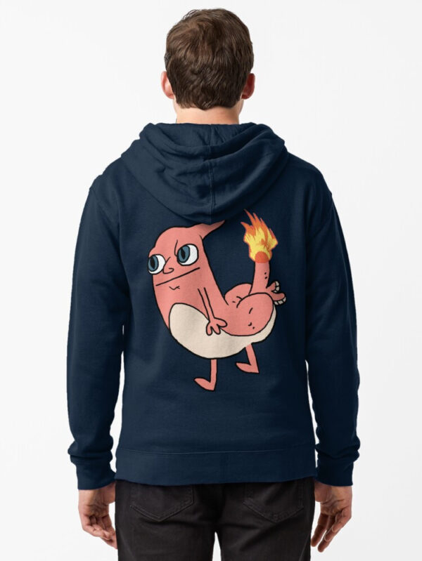 Buttmelon Zipped Hoodie - Image 12