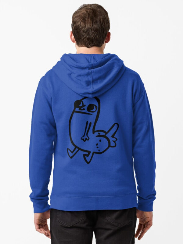 dickbutt Zipped Hoodie - Image 15