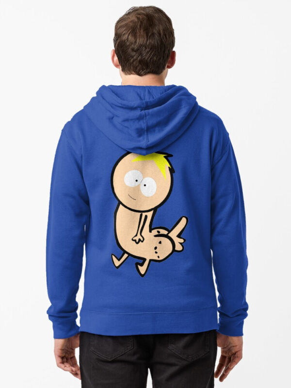 Butters Dickbutt Zipped Hoodie - Image 12
