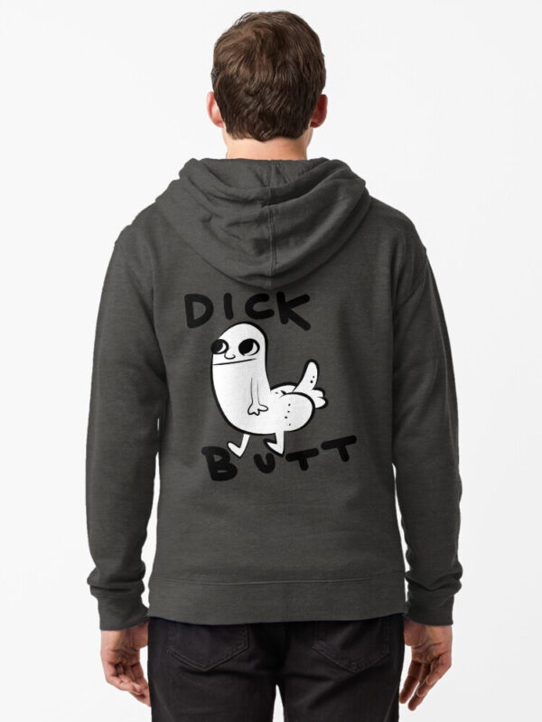 Dickbutt Zipped Hoodie - Image 6