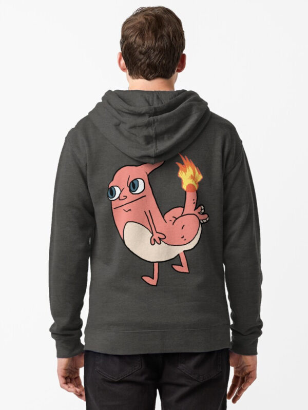 Buttmelon Zipped Hoodie - Image 6