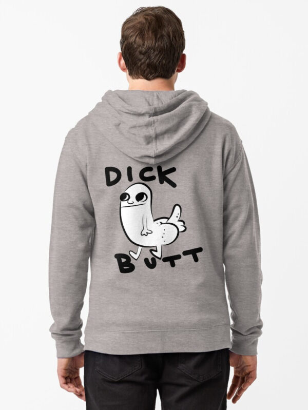 Dickbutt Zipped Hoodie - Image 15