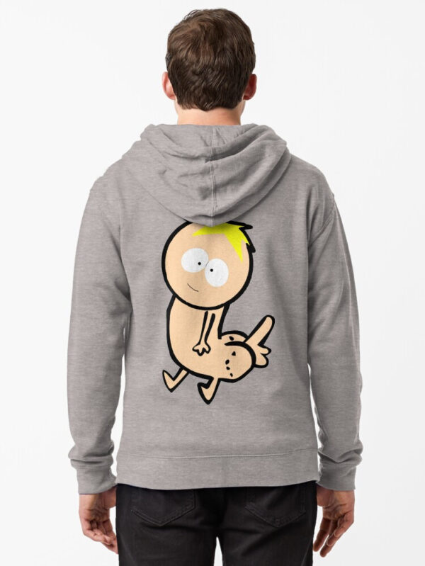 Butters Dickbutt Zipped Hoodie - Image 15