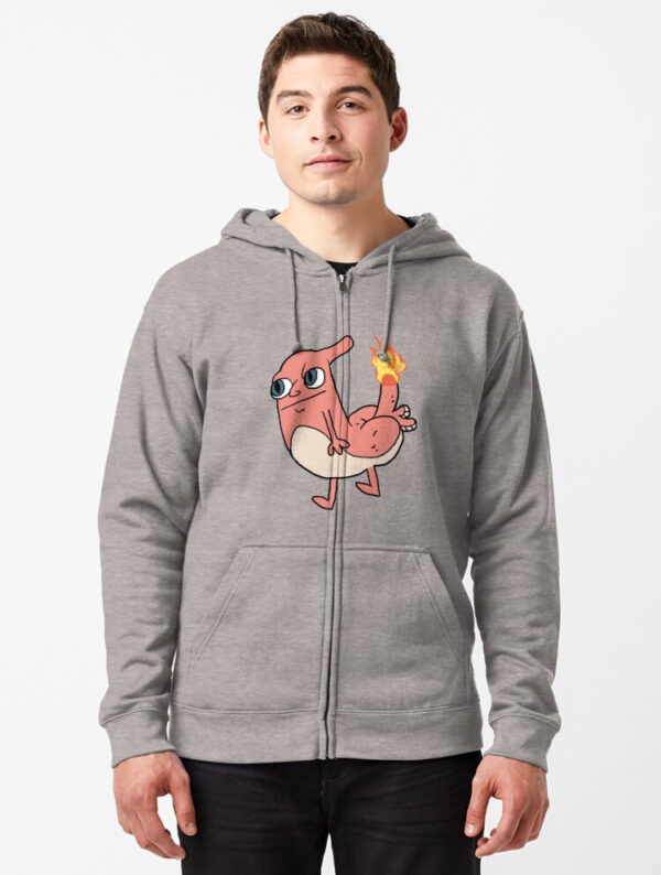 Buttmelon Zipped Hoodie - Image 16