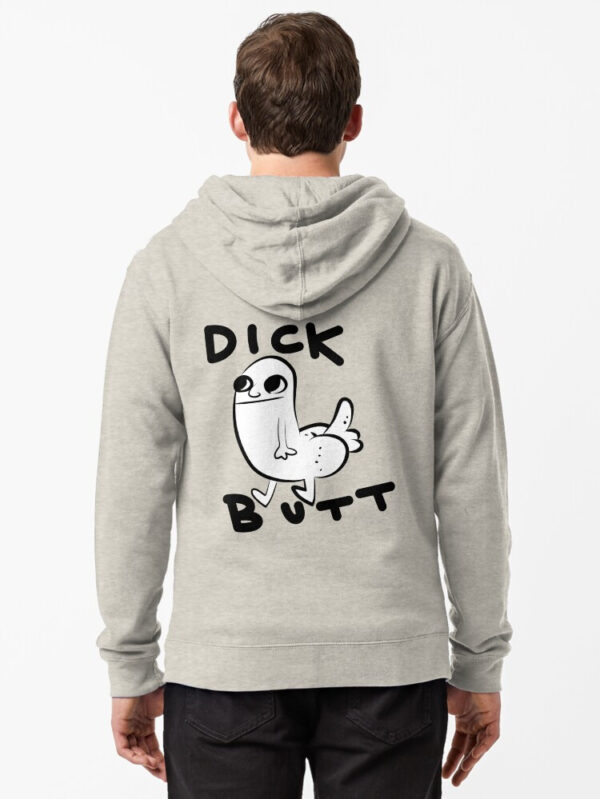 Dickbutt Zipped Hoodie - Image 9