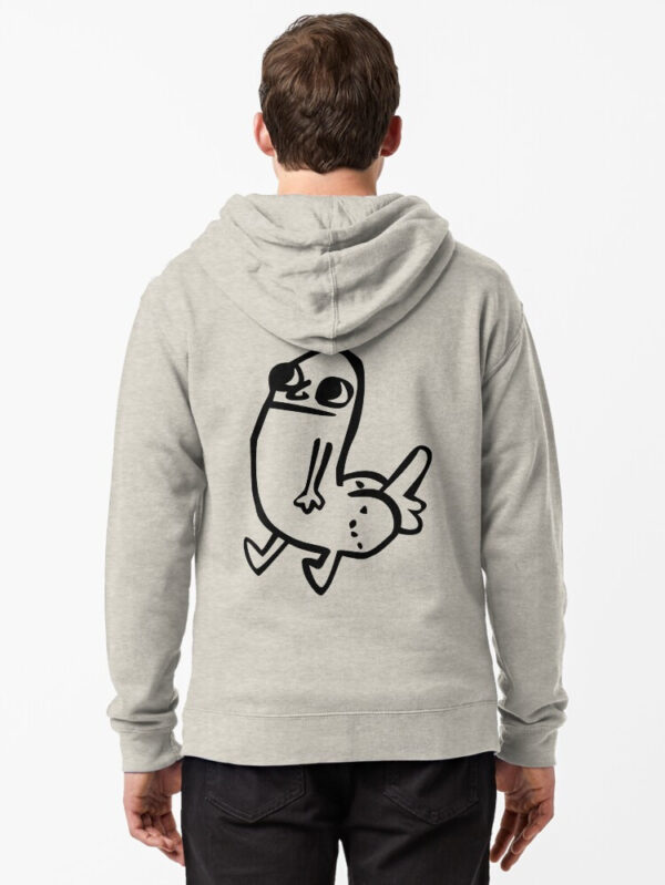 dickbutt Zipped Hoodie - Image 9