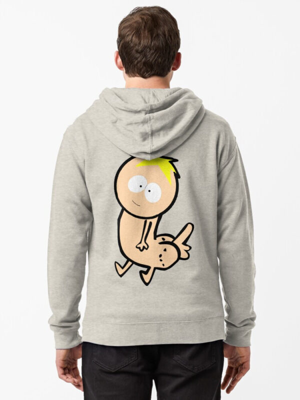 Butters Dickbutt Zipped Hoodie - Image 3