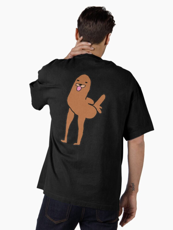 Gondola Dickbutt Oversized T-Shirt - Image 3