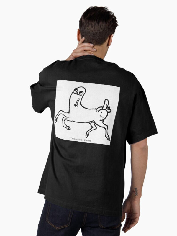Dickbutt Centaur Oversized T-Shirt - Image 3