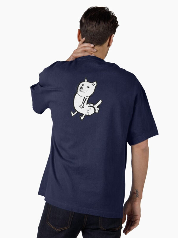 Doge Dickbutt Oversized T-Shirt - Image 9