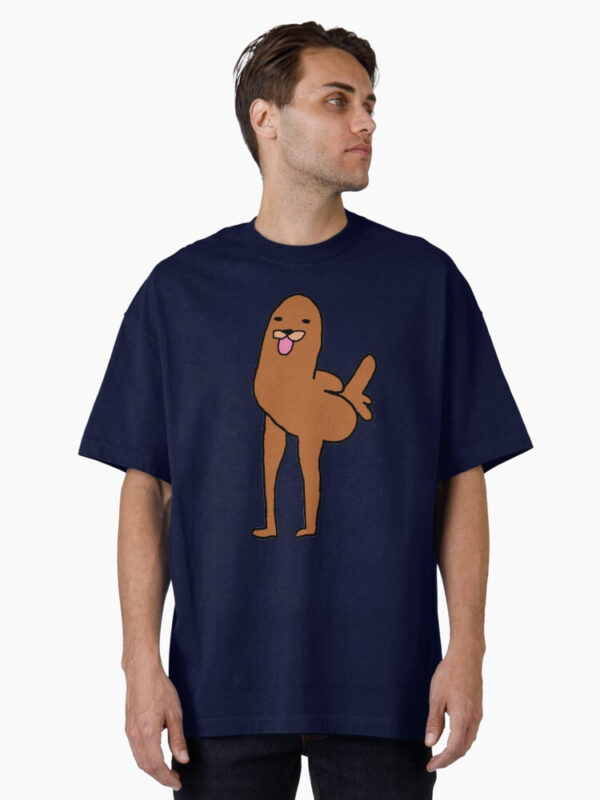 Gondola Dickbutt Oversized T-Shirt - Image 7