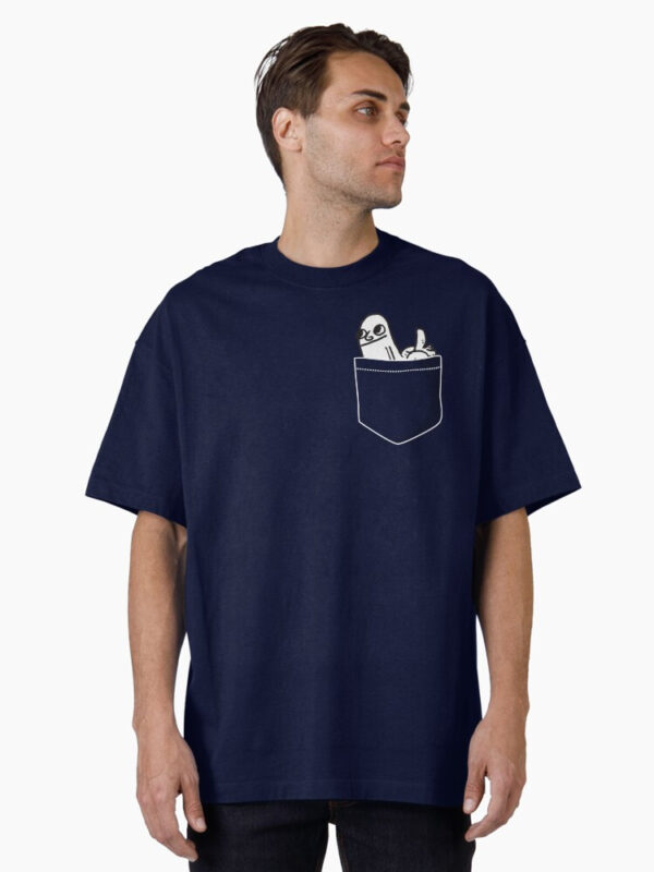 Pocket DickButt Oversized T-Shirt - Image 7