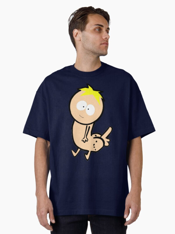 Butters Dickbutt Oversized T-Shirt - Image 7