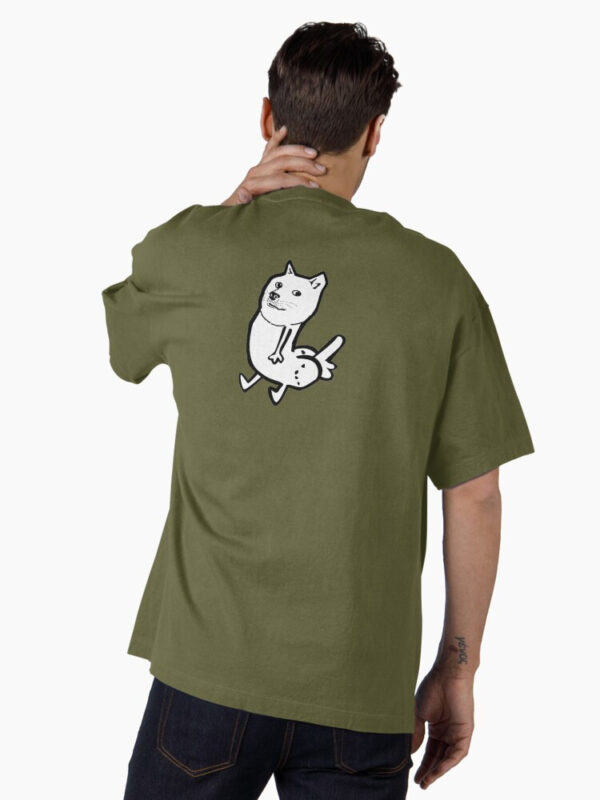 Doge Dickbutt Oversized T-Shirt - Image 21