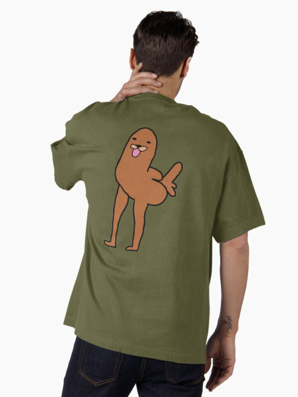 Gondola Dickbutt Oversized T-Shirt - Image 21