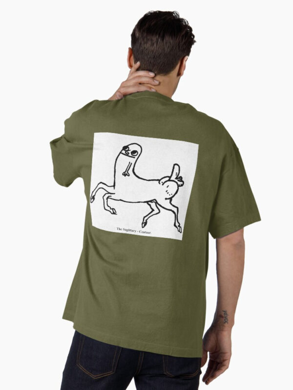 Dickbutt Centaur Oversized T-Shirt - Image 21