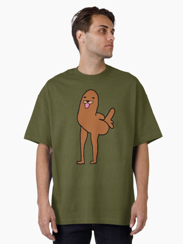 Gondola Dickbutt Oversized T-Shirt - Image 19