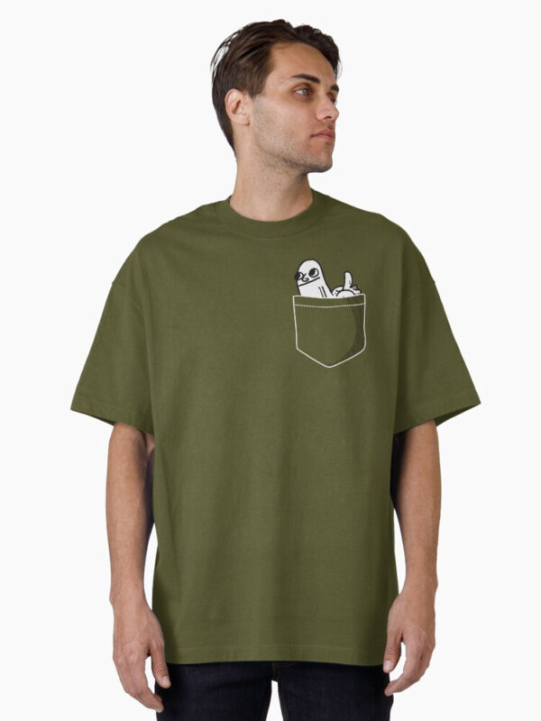 Pocket DickButt Oversized T-Shirt - Image 19