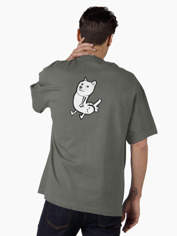 Doge Dickbutt Oversized T-Shirt - Image 12