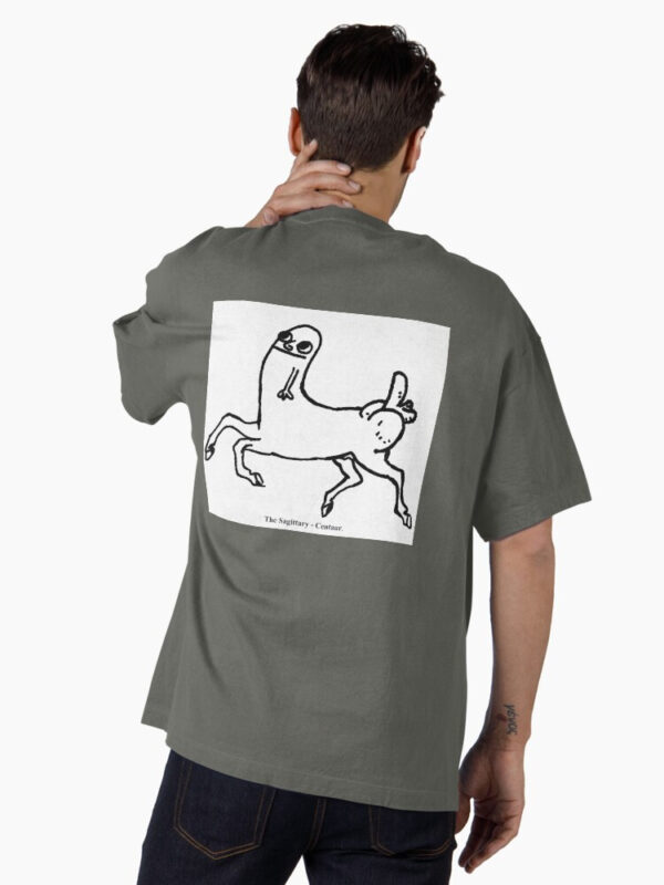 Dickbutt Centaur Oversized T-Shirt - Image 12