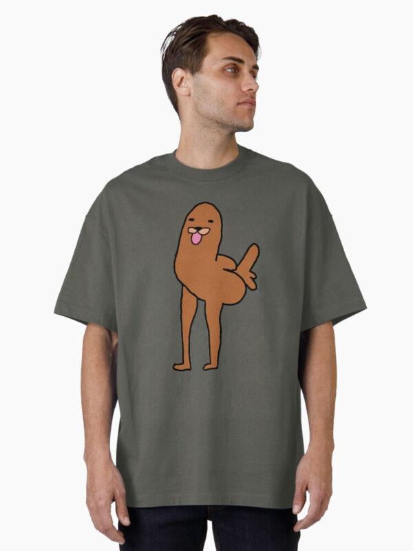 Gondola Dickbutt Oversized T-Shirt - Image 10