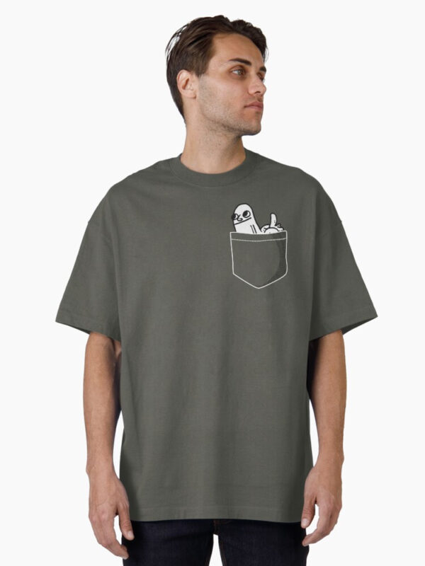 Pocket DickButt Oversized T-Shirt - Image 10