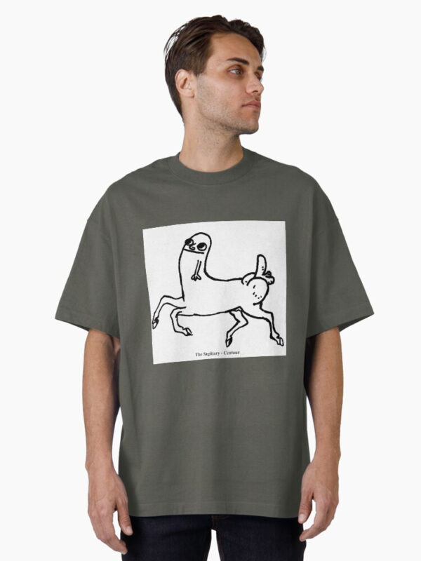 Dickbutt Centaur Oversized T-Shirt - Image 10