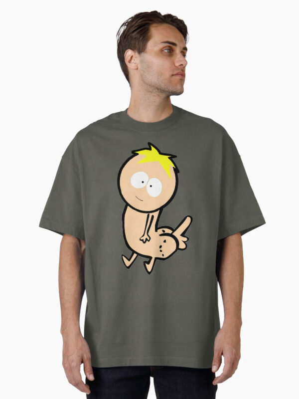 Butters Dickbutt Oversized T-Shirt - Image 10