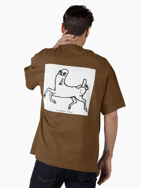 Dickbutt Centaur Oversized T-Shirt - Image 24