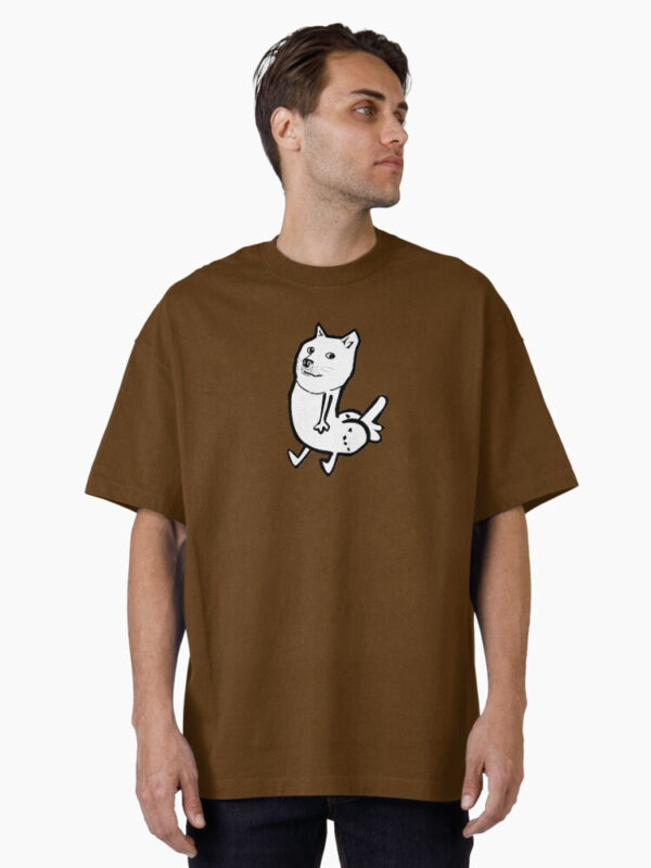 Doge Dickbutt Oversized T-Shirt - Image 22