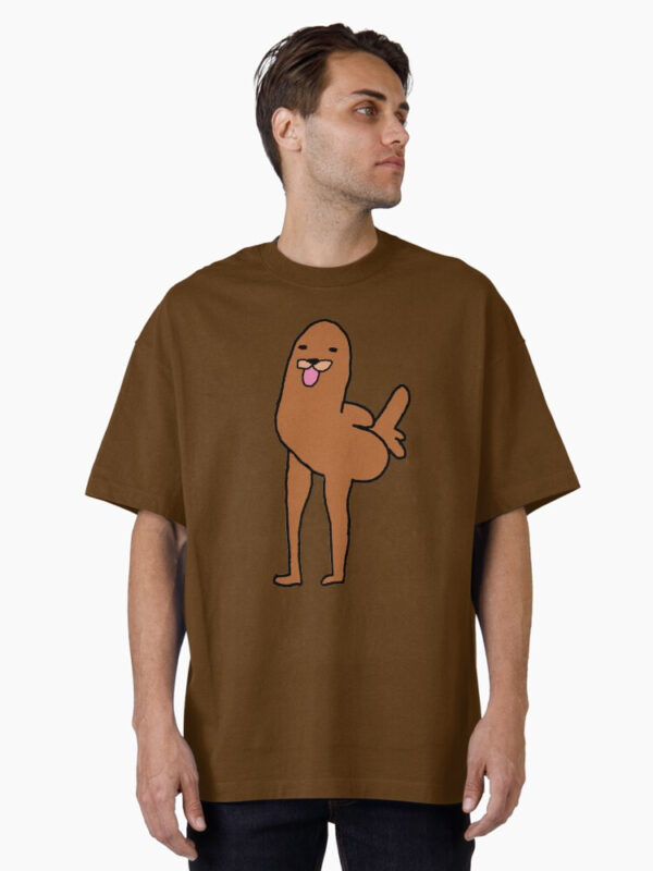 Gondola Dickbutt Oversized T-Shirt - Image 22