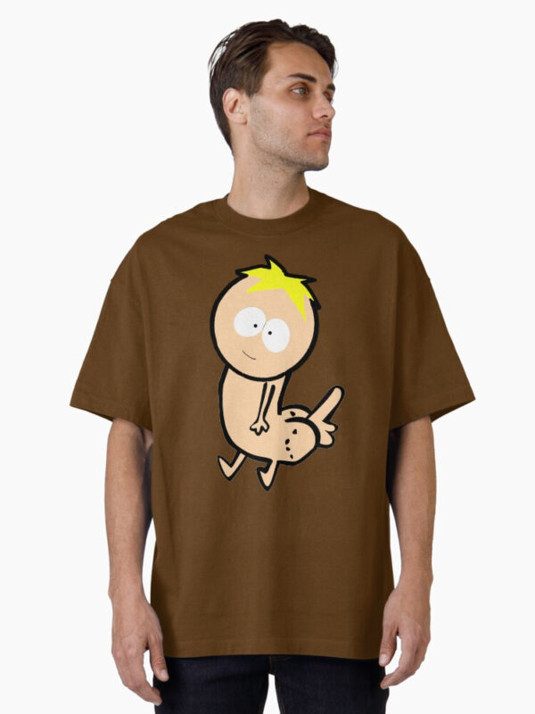 Butters Dickbutt Oversized T-Shirt - Image 22