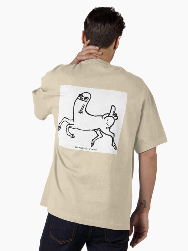 Dickbutt Centaur Oversized T-Shirt - Image 15