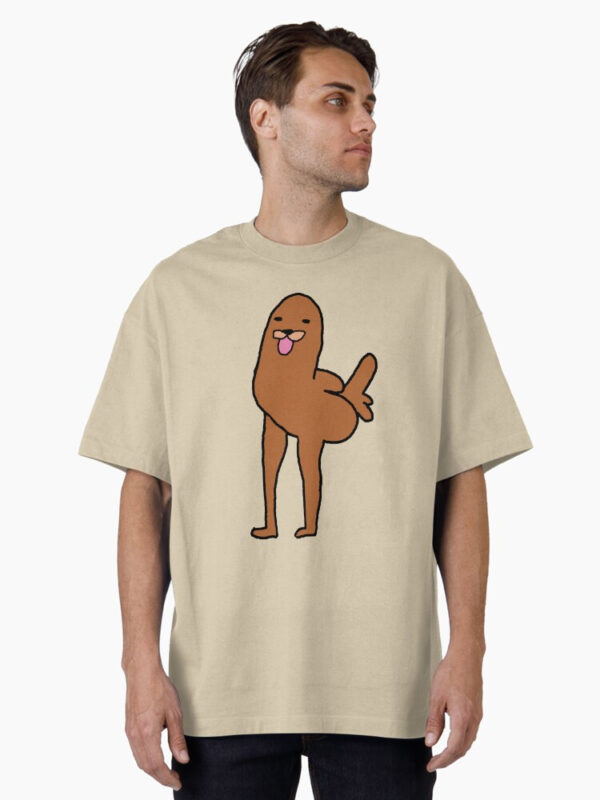 Gondola Dickbutt Oversized T-Shirt - Image 13