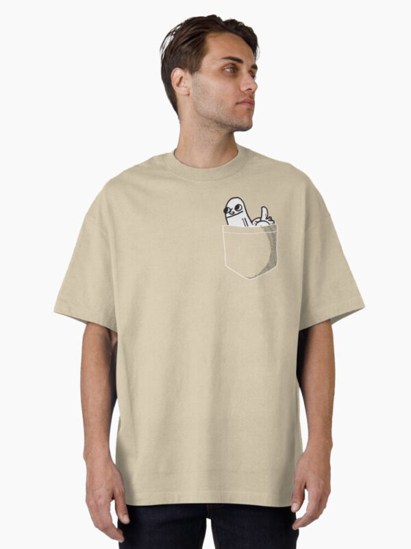 Pocket DickButt Oversized T-Shirt - Image 13