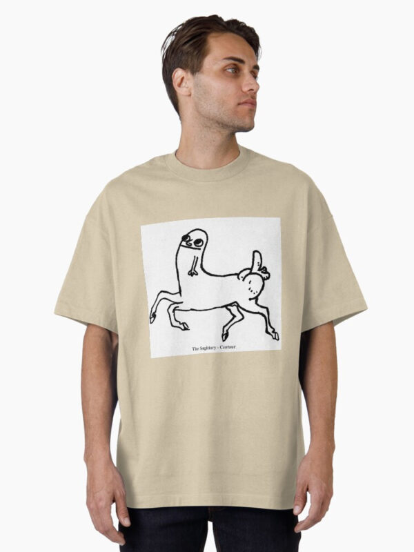 Dickbutt Centaur Oversized T-Shirt - Image 13